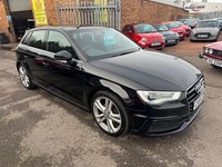 2014 Audi A3 1.6 TDI S line Sportback Euro 6 (s/s) 5dr HATCHBACK Diesel Manual