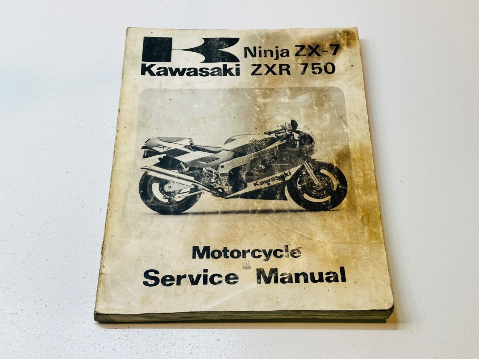 Factory Genuine Kawasaki Service Repair Shop Manual 1989