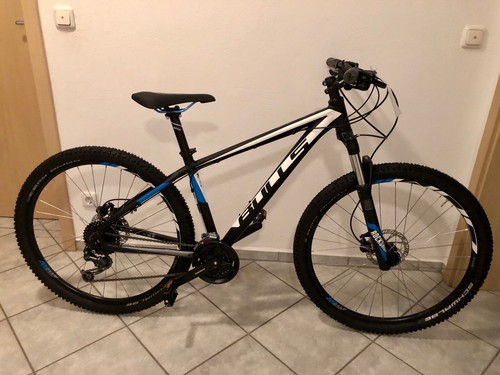 BULLS LT 27 MTB 27,5 Zoll Shimano schwarz weiss Mountainbike