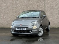 2018 Fiat 500 1.2 Lounge 3dr HATCHBACK Petrol Manual