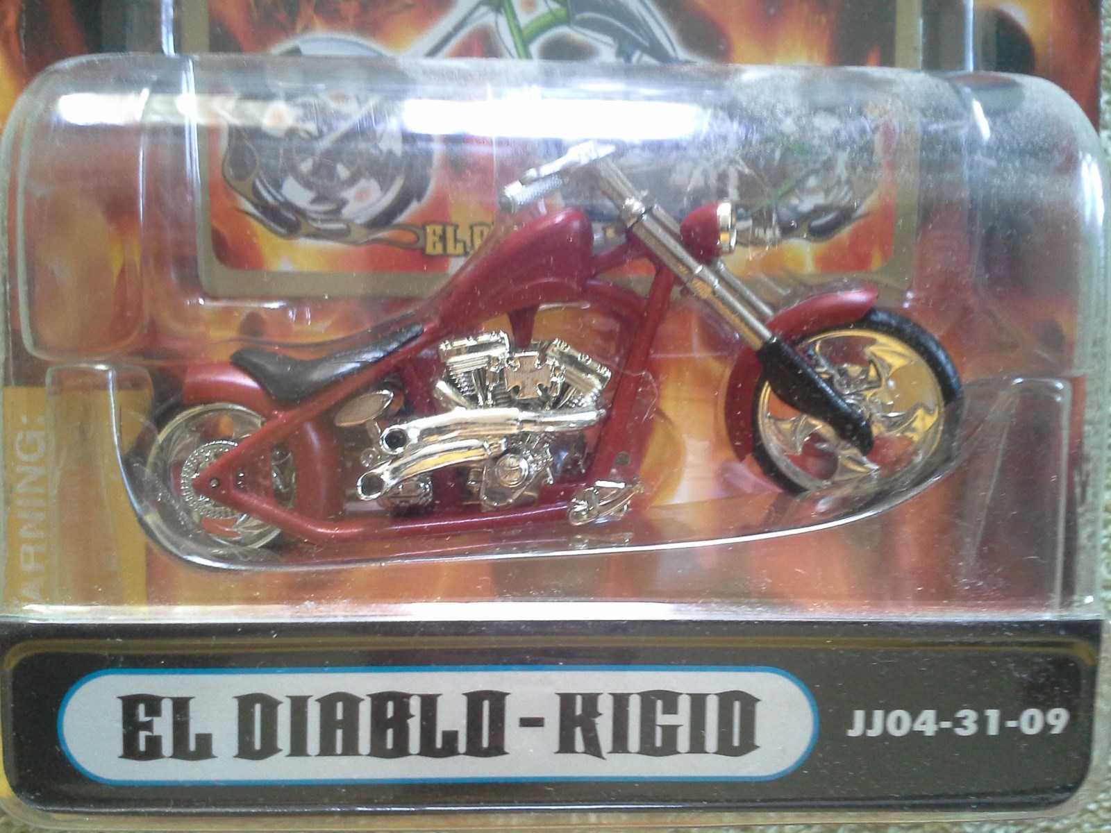 West Coast Choppers El Diablo Rigid Jesse James 1/31 Diecast
