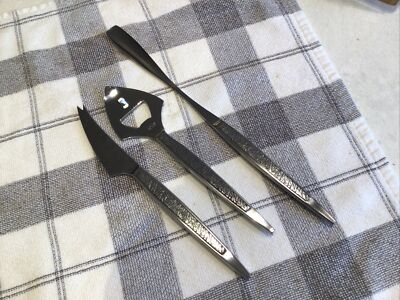 Arthur Salm AS Stainless Japan 3 Piece Cocktail Utensil Set Never Used