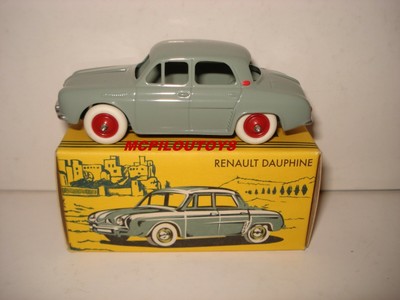 NOREV CIJ EUROPARC RENAULT DAUPHINE BLEU AZUR au 1/43°