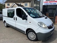 2013 Vauxhall Vivaro 2.0CDTI [115PS] Doublecab 2.9t Euro 5 PANEL VAN Diesel Manu