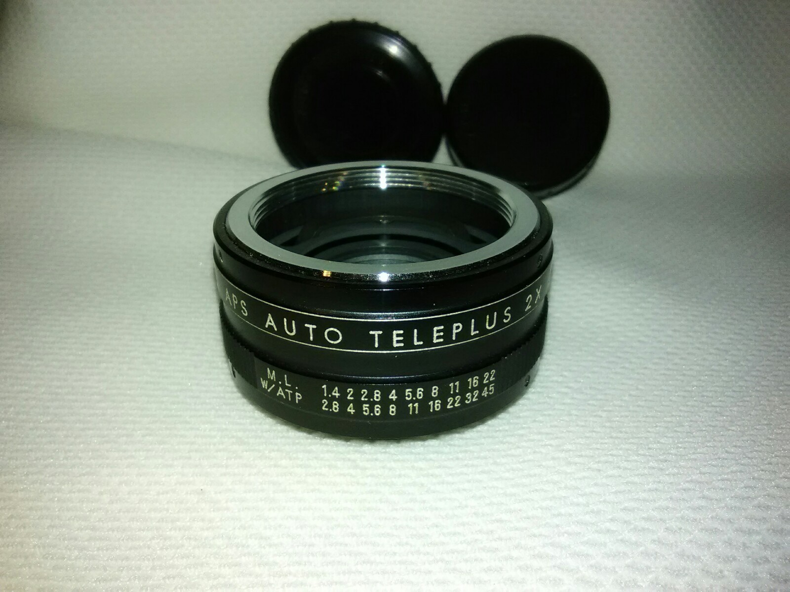 KENKO APS Auto Teleplus 2x Teleconverter Screw Mount Lens Caps