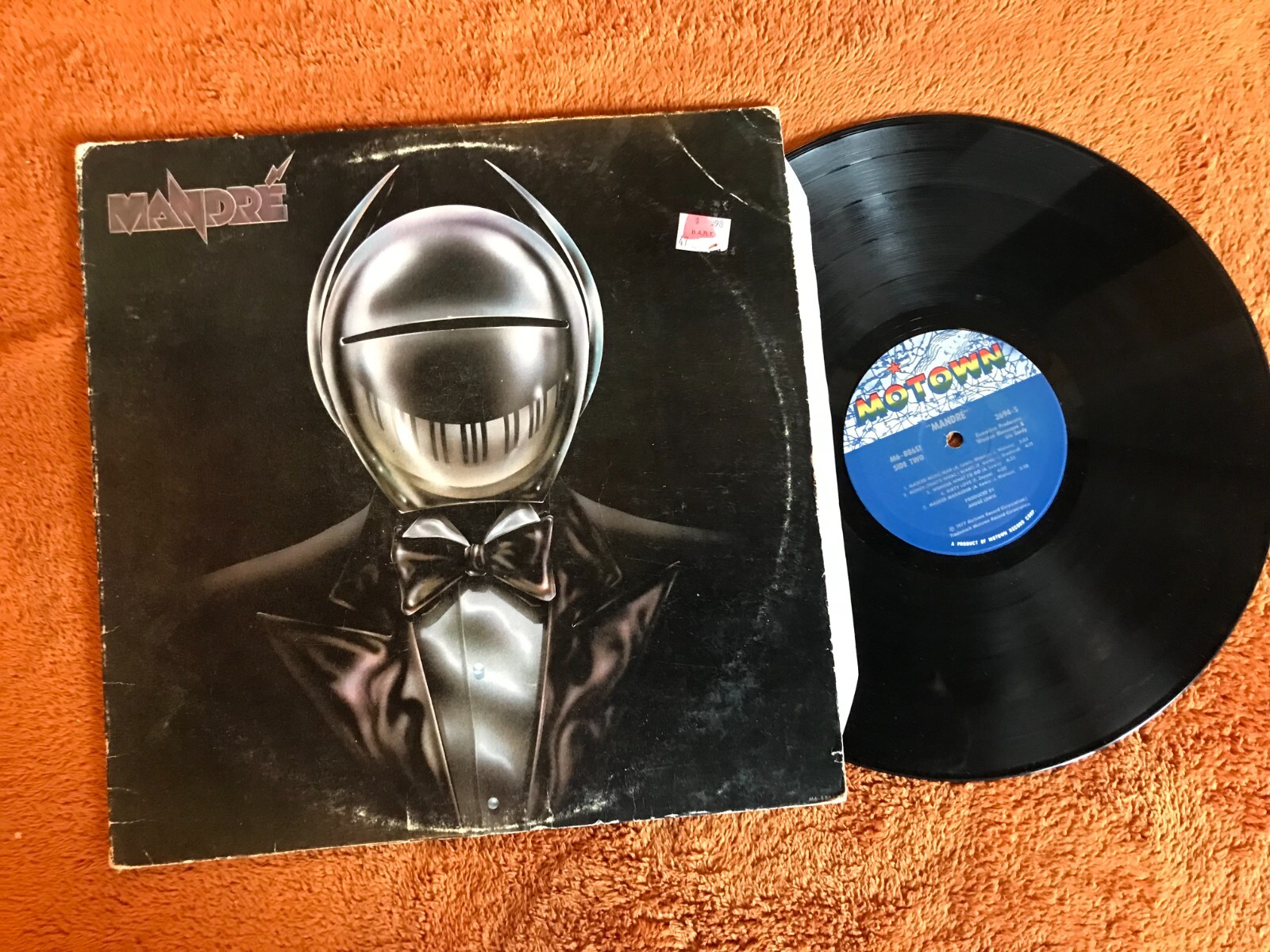 MANDRE LP 1977 Motown disco electro synth funk jazz soul daft punk