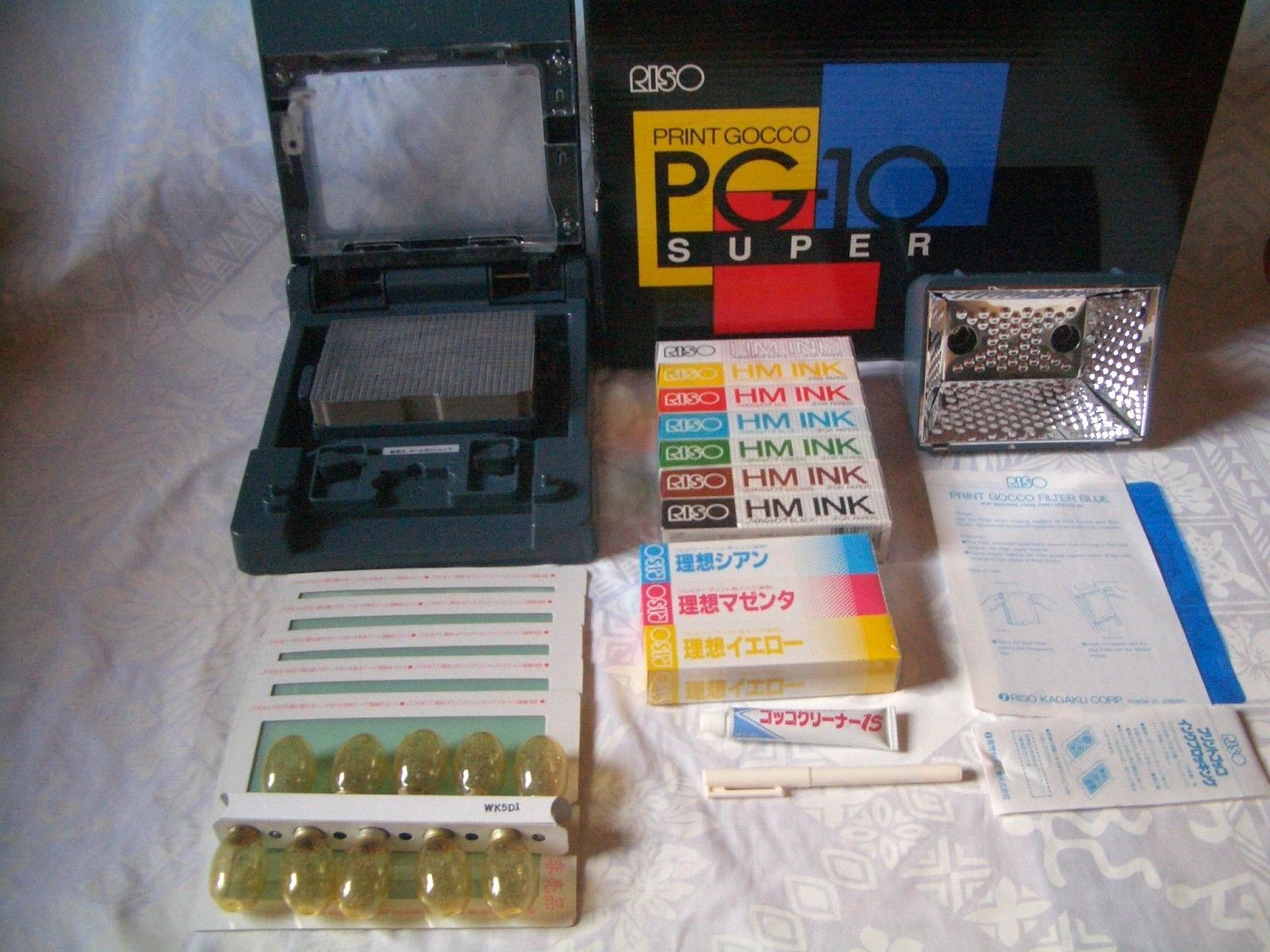 New! RISO Print Gocco PG-10 Super same as PG-11 5 Master 10 New! RISO Print Gocco PG-10 Super same as PG-11 5 Master 10