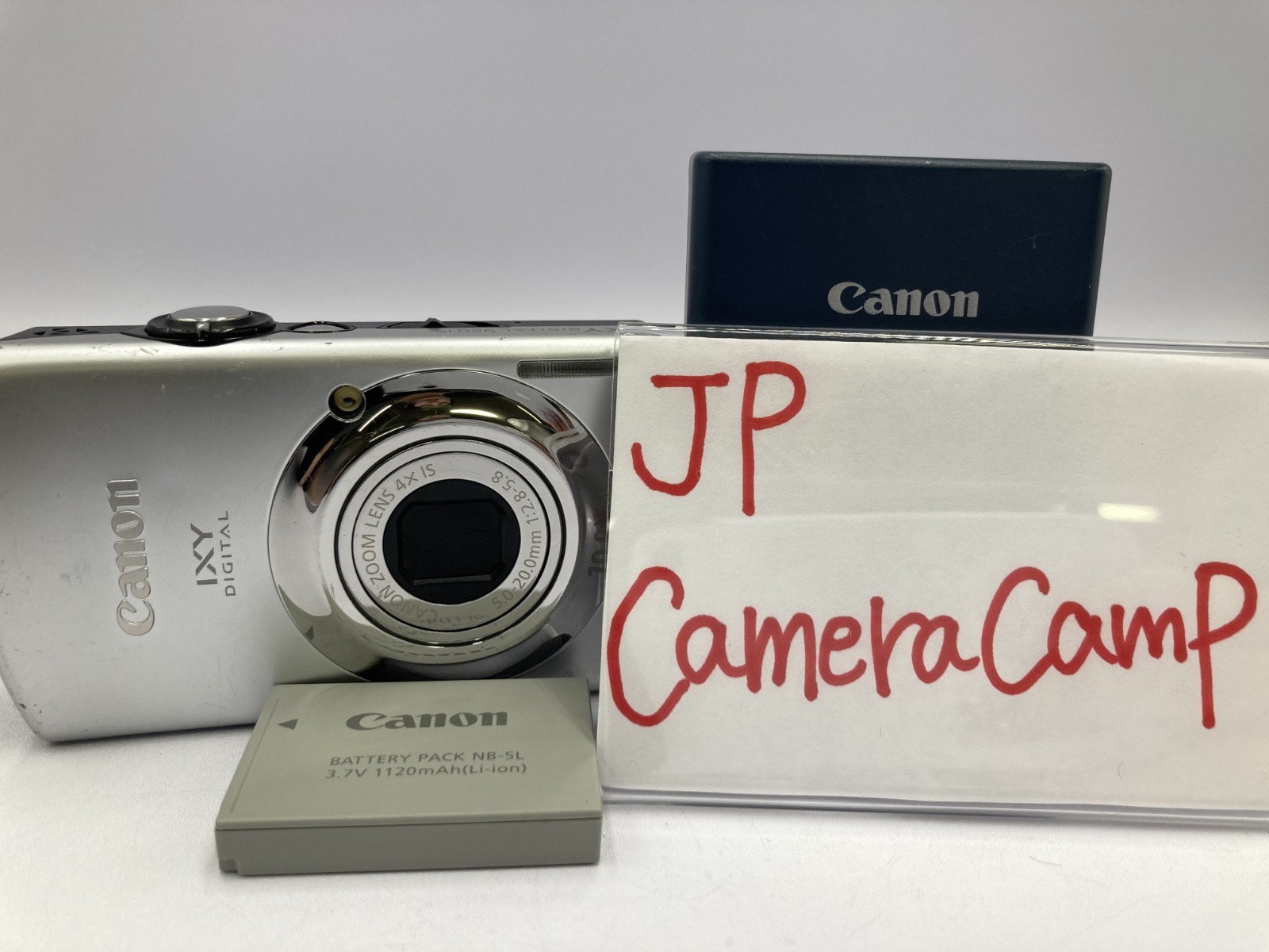 READ Excellent Canon IXY DIGITAL 920 IS silver Compact