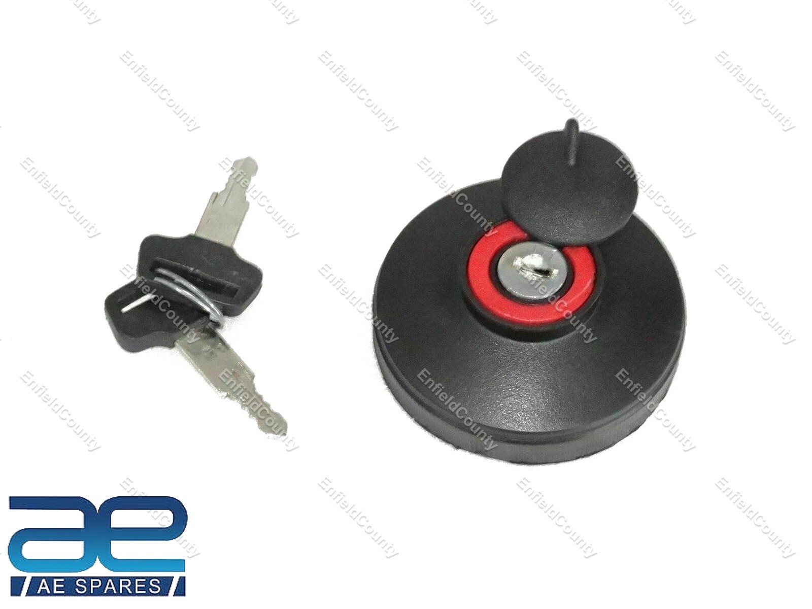 Fuel Gas Tank Locking Cap Steel For Willys 46-64 CJ2A CJ3A CJ3B Jeeps 