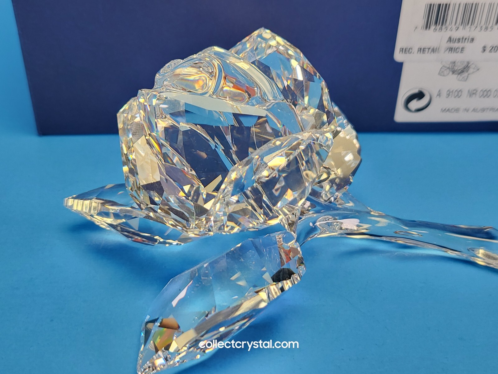 Swarovski クリスタルフラワー SWAROVSKI CRYSTAL ROSE BLOSSOM Flower # 890289 | eBay