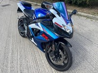 2007 07 SUZUKI GSXR 750 K7 GSXR750 BLUE SPORTS SUPERSPORT