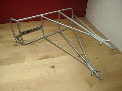 Retro rear cycle pannier rack steel traditional L/'eroica Tonard new old stock