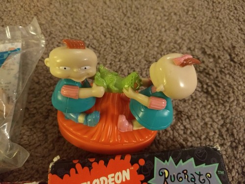 Rugrats VHS Lot Pre-owned with Burger King Club Kids Toys