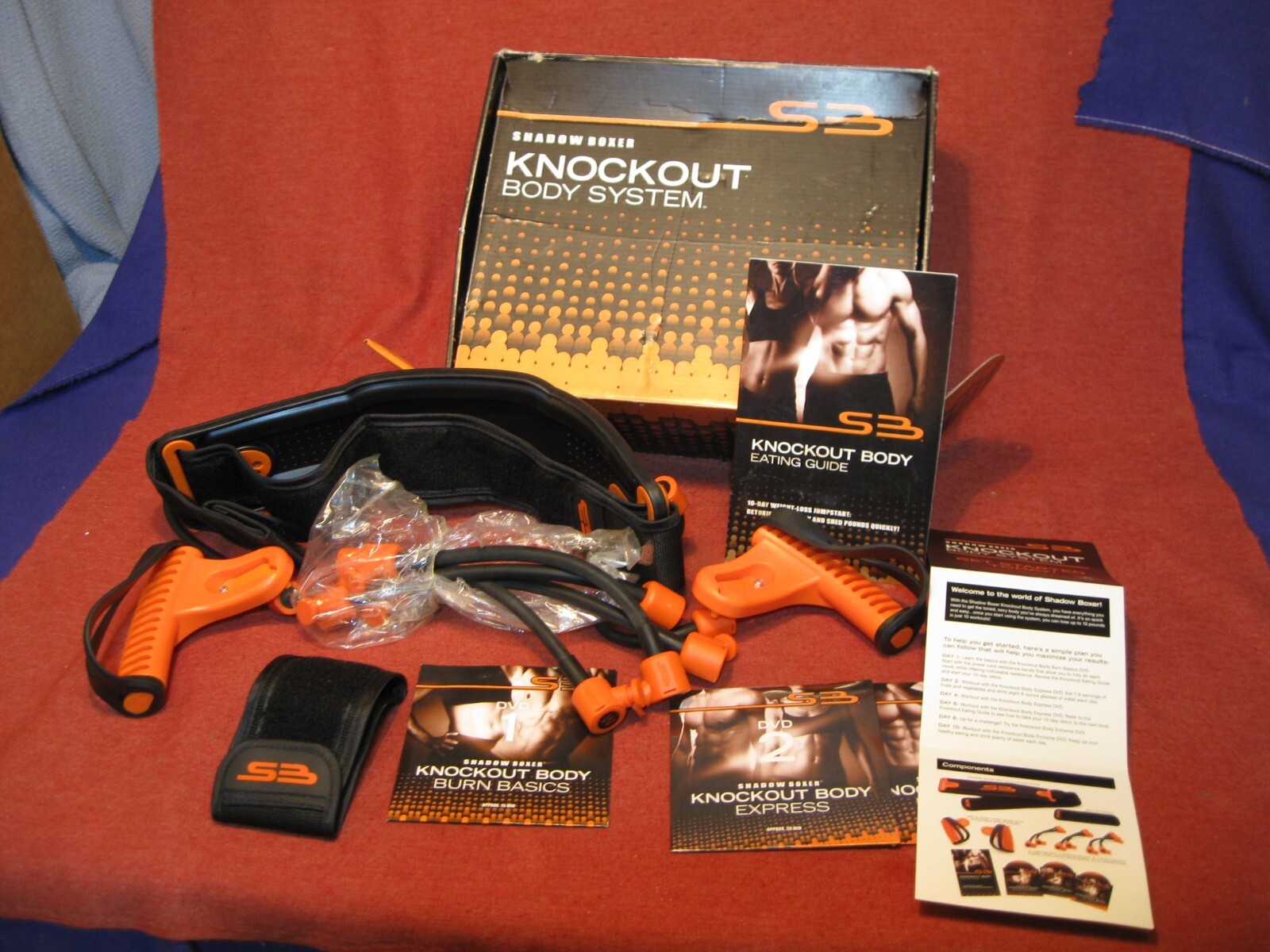Shadow Boxer Knockout Body System Body by Jake Exercise | eBay