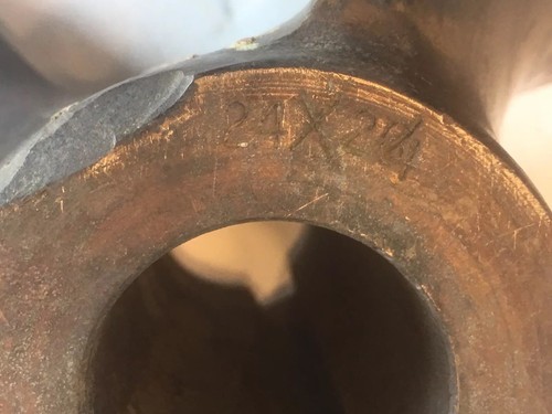 Vintage FEDERA Tru-Pitch Brass Boat Propellor 24