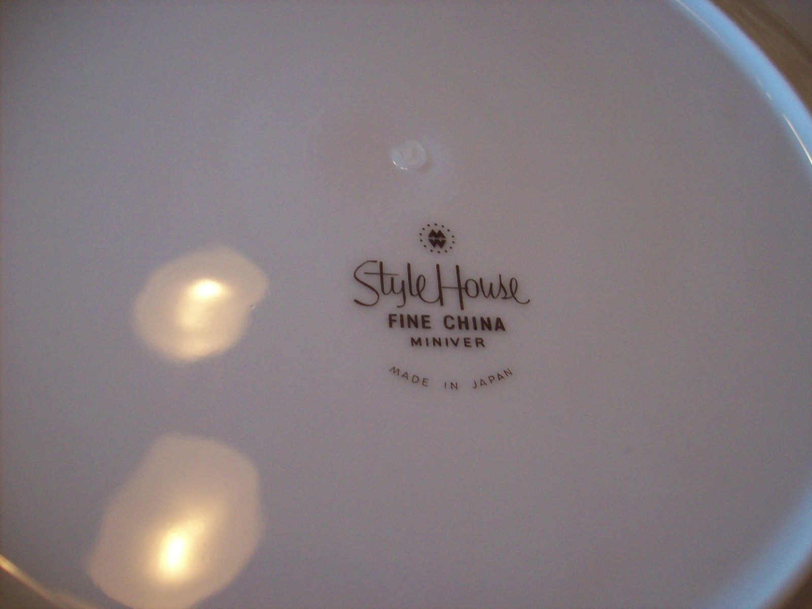 Style House Miniver Dinner Plate Pink Rose Dish Fine China @ cLOSeT