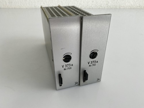 2x TAB Telefunken V373a Preamps  „NICHT GETESTET / NOT TESTED"