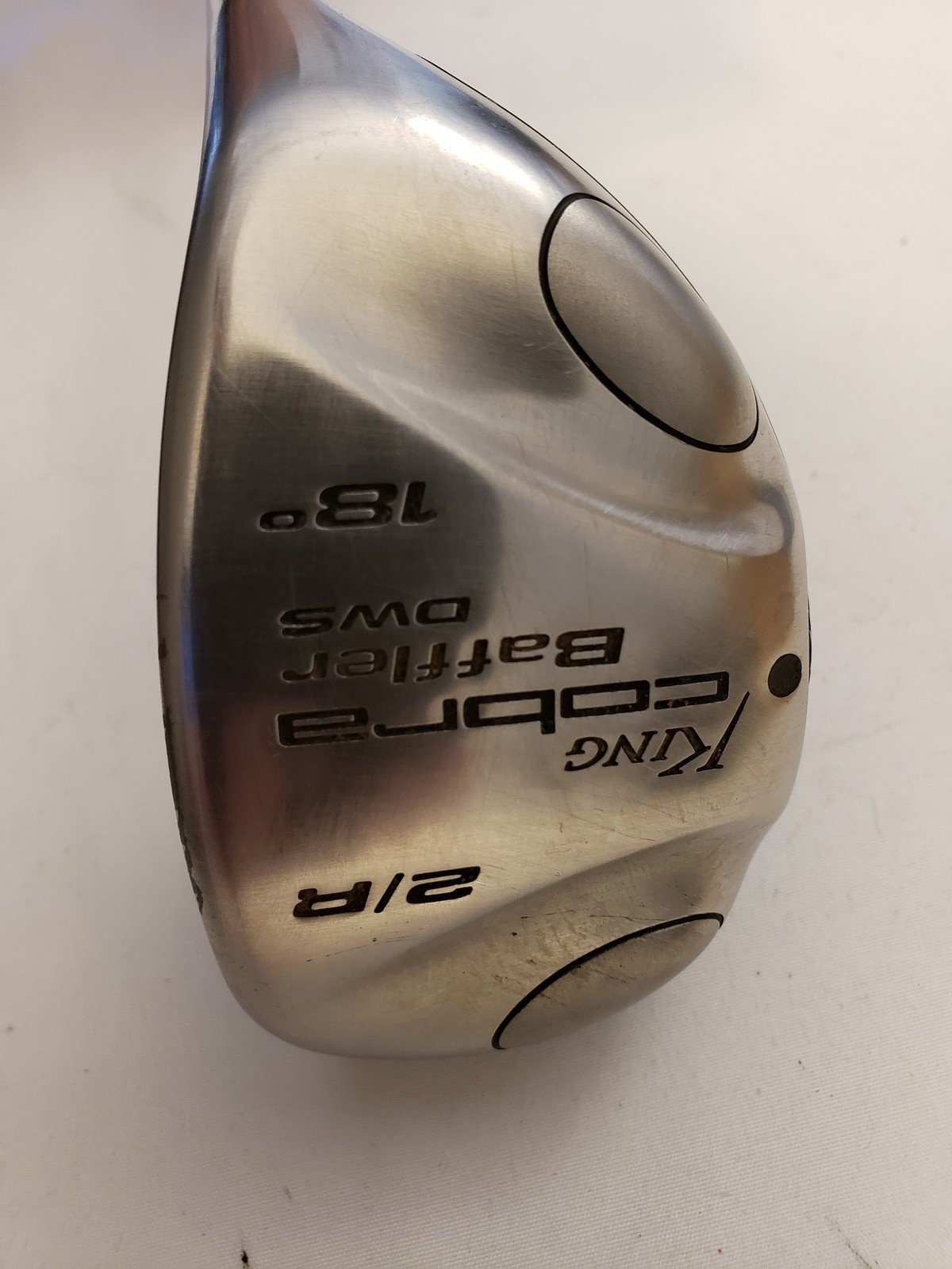 Used King Cobra Baffler DWS Hybrid - 18* 2/R - Aldila NV HL 65 - Stiff - RH