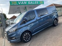 2020 Ford Transit Custom 320 SPORT L2 2.0 ECOBLUE 185 BHP DOUBLE CAB VAN EURO 6 
