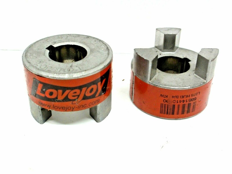 9/16" L095 Lovejoy Jaw Coupling Half Hydraulic Flexible Coupler Hub Log