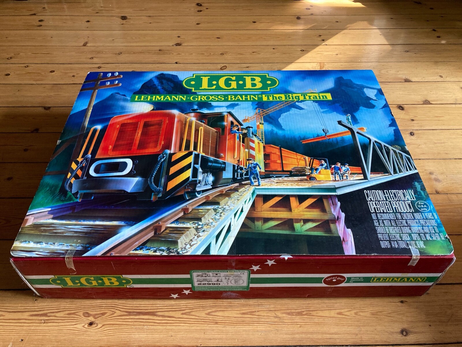 LGB Lehmann Gross Bahn The Big Train With Original Box: 30th ☆ L