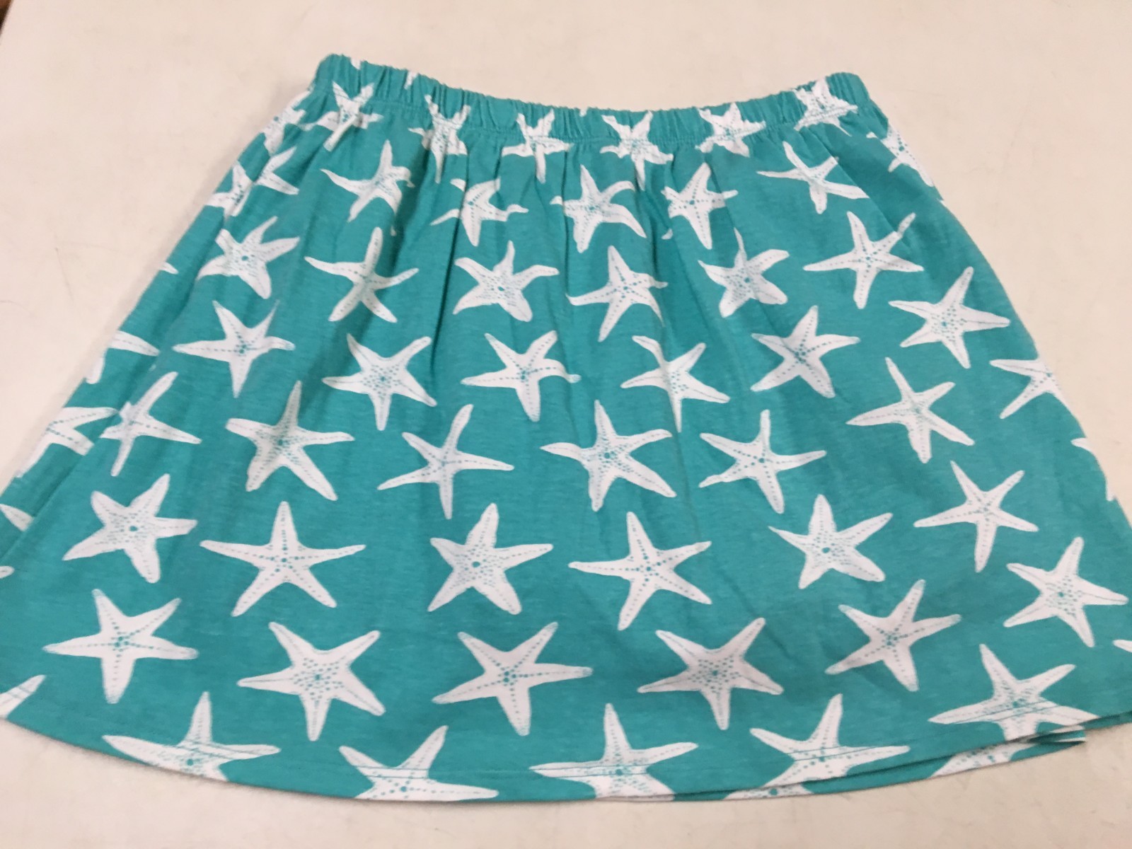 GYMBOREE OUTLET   TIDE POOL STARFISH TEAL KNIT SKORT  GIRLS  SZ  10