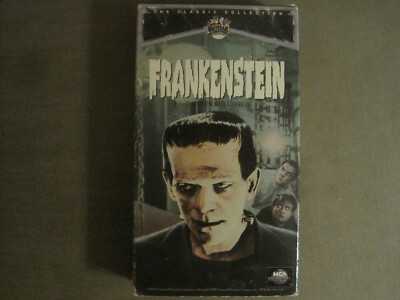 FRANKENSTEIN (1931) VHS JAMES WHALE MARY SHELLEY BORIS