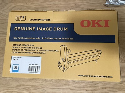 Okidata C610 Cyan  Image Drum Genuine Oki 44315303