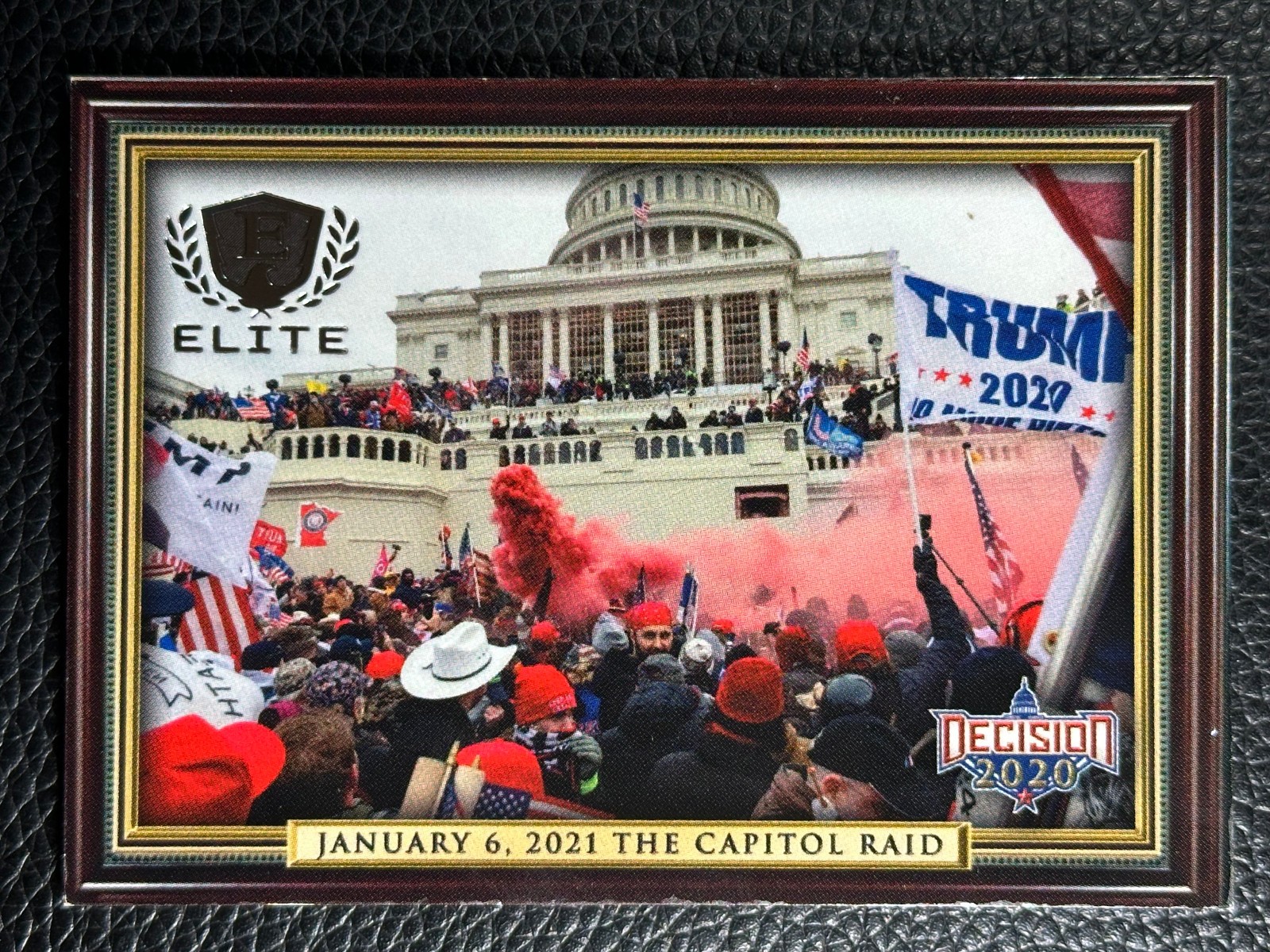 2020 Decision Elite Silver Foil January 6, 2021 The Capital Raid