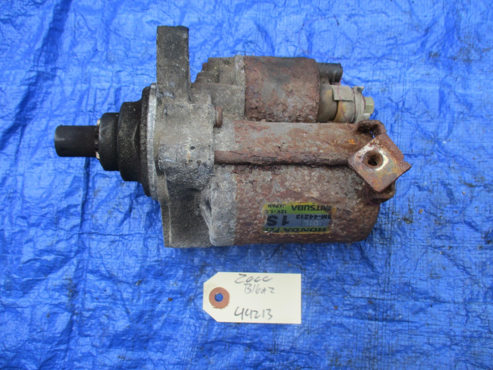 99 00 Honda Civic SIR B16A2 VTEC manual transmission starter SM 44213 P2T B16 2 eBay