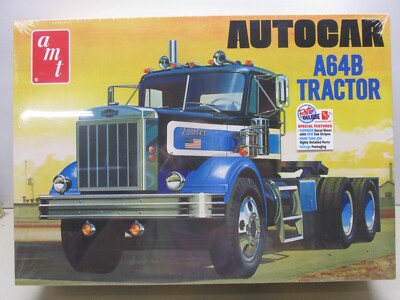 1:25 SCALE AMT #1099/06 ~ AUTOCAR A64B SEMI TRACTOR~SEALED KIT