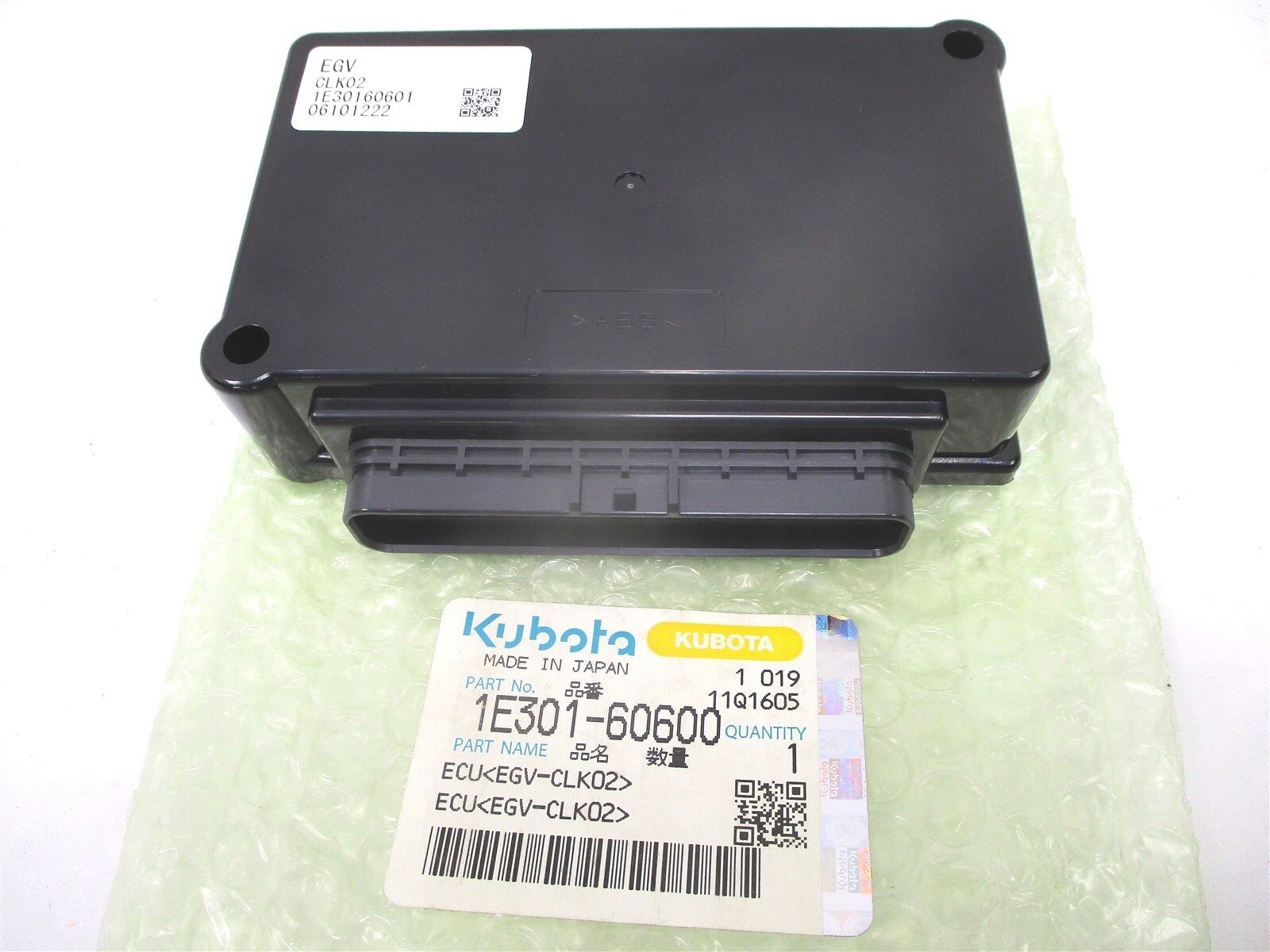 1E301-60600 GENUINE KUBOTA ENGINE ECU EGV-CLK02 | eBay