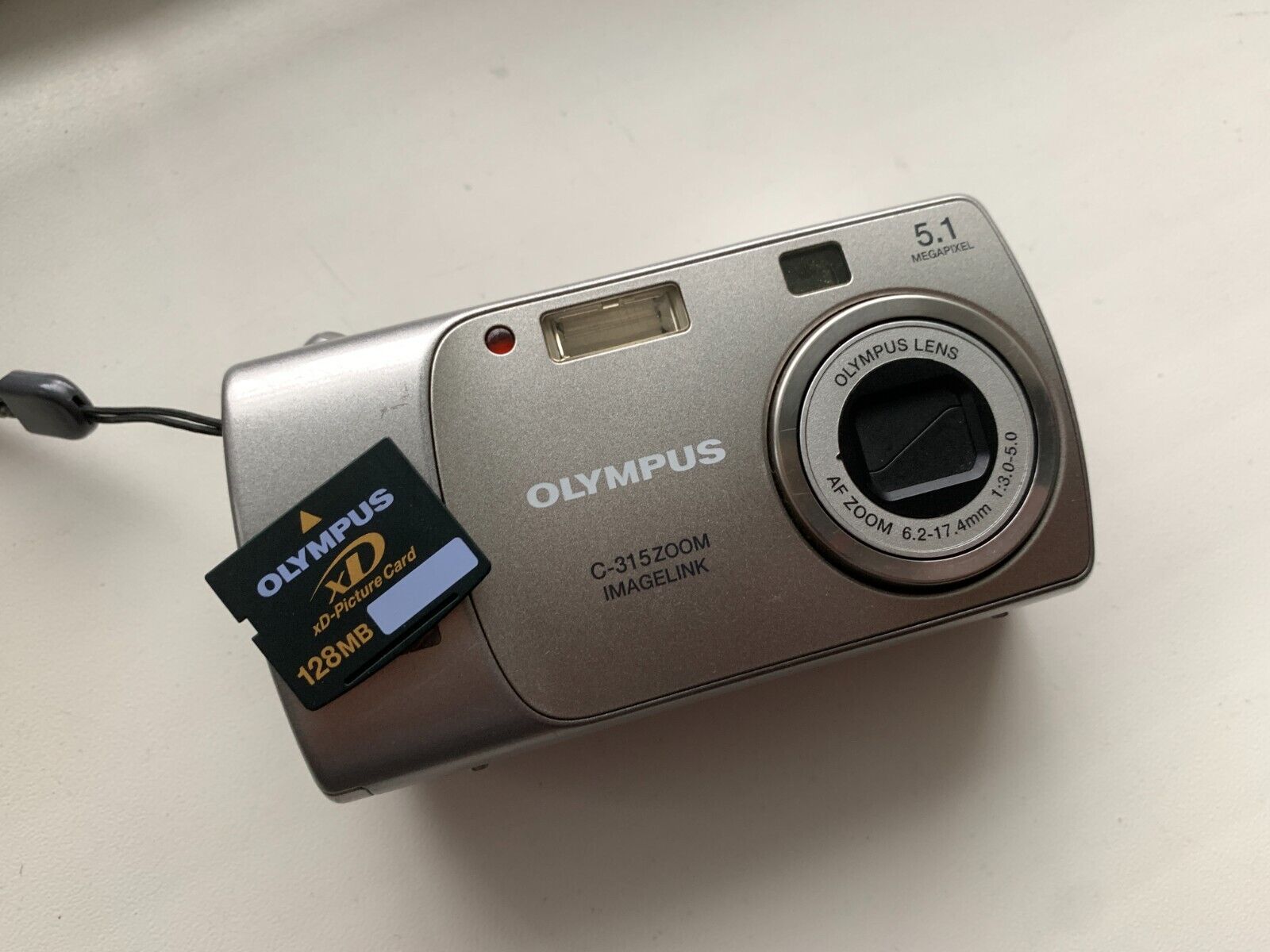 Olympus C-315 Zoom 5.1 MP Compact Digital Camera Silver + Olympus C-315 Zoom 5.1 MP Compact Digital Camera Silver +