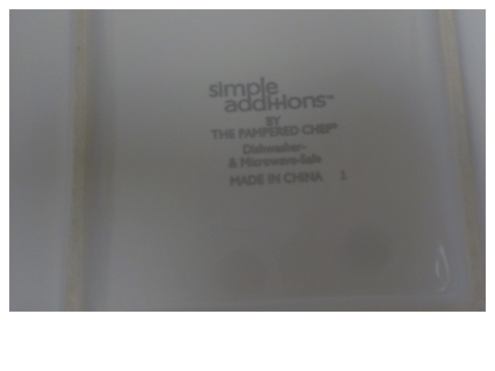 PAMPERED CHEF Simple Additions Set of 2 7