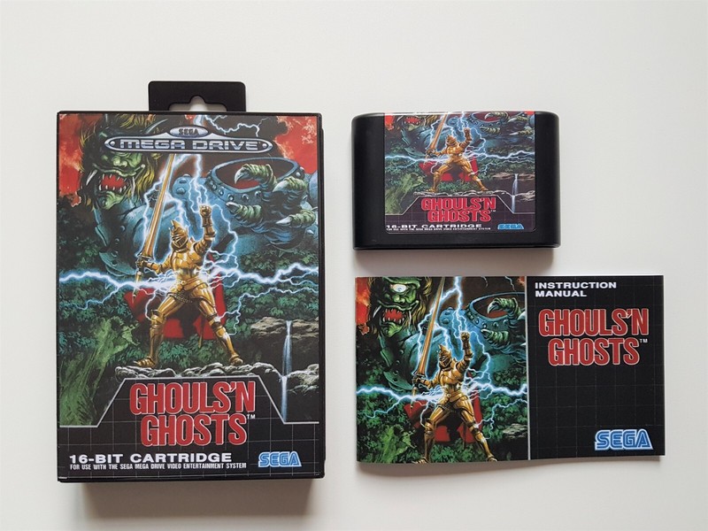 Sega Megadrive Ghouls'N Ghosts Pal (Read Description)