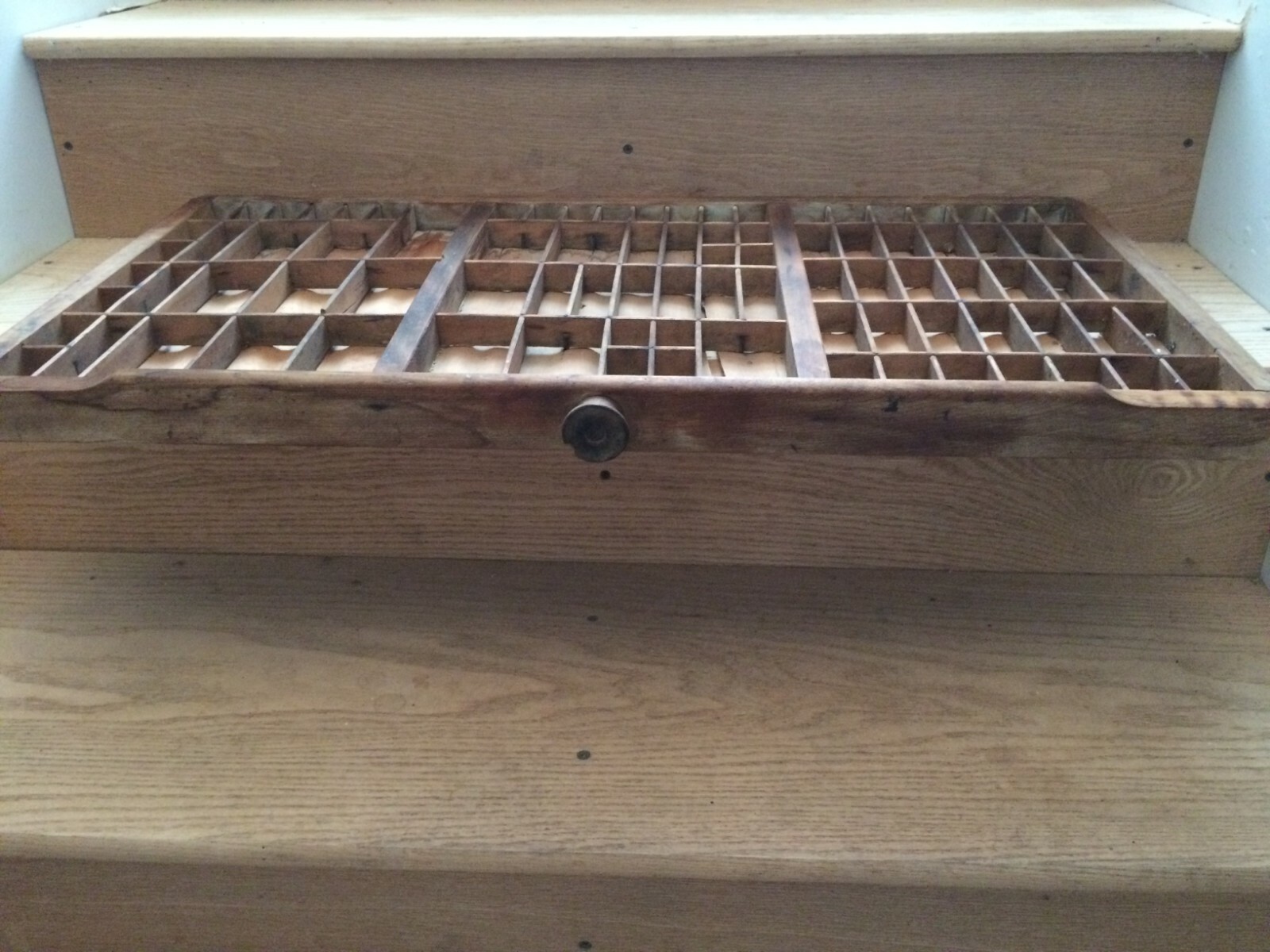 Wooden Type Set Drawer Tray 33