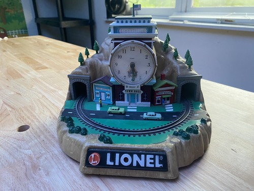 『レア』LIONEL TRAINS 100th ALARM CLOCK Vintage Lionel Alarm Clock 100th Anniversary Talking Train