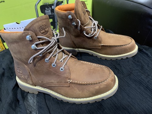 靴 timberland moctoe Men's Redwood Falls Waterproof Moc-Toe Boot