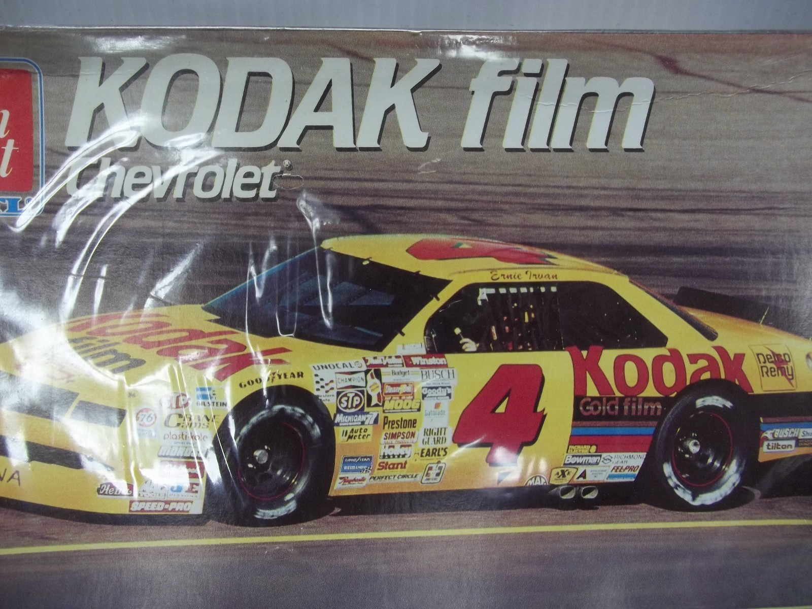 AMT Ertl Nascar Model Kit #4 Kodak Film Chevrolet  1/25 Scale New Sealed