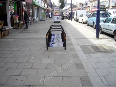 Photo 6x4 Cycle racks in Bellegrove Road, Welling Bexley  c2011