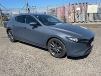 2025 MAZDA 3 EXCLUSIVE-LINE AUTO MHEV 25 REG accident damaged salvage
