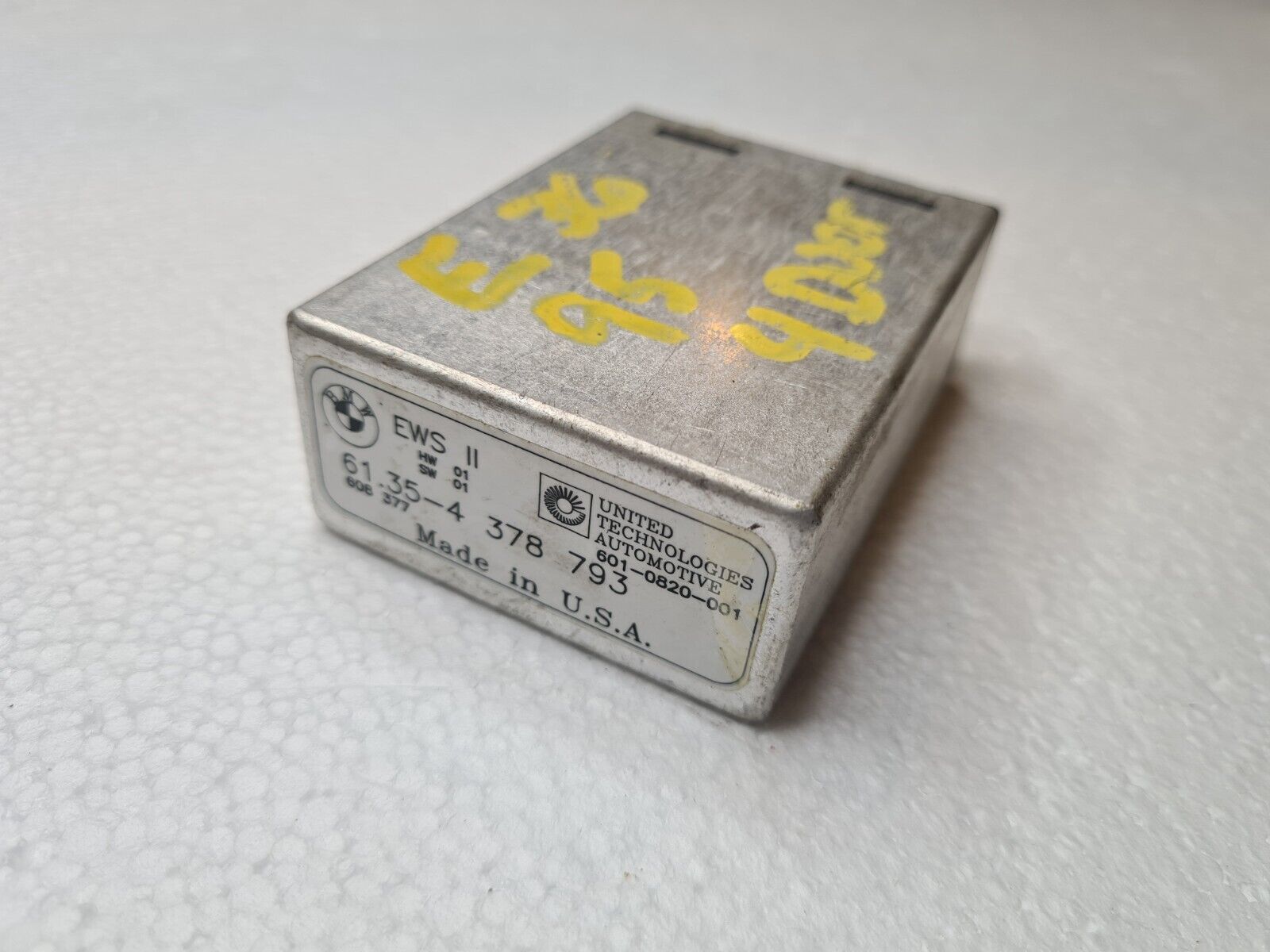 1995-1999 BMW E36 318 323 325 328 M3 Z3 EWS II Control Unit 1995-1999 BMW E36 318 323 325 328 M3 Z3 EWS II Control Unit