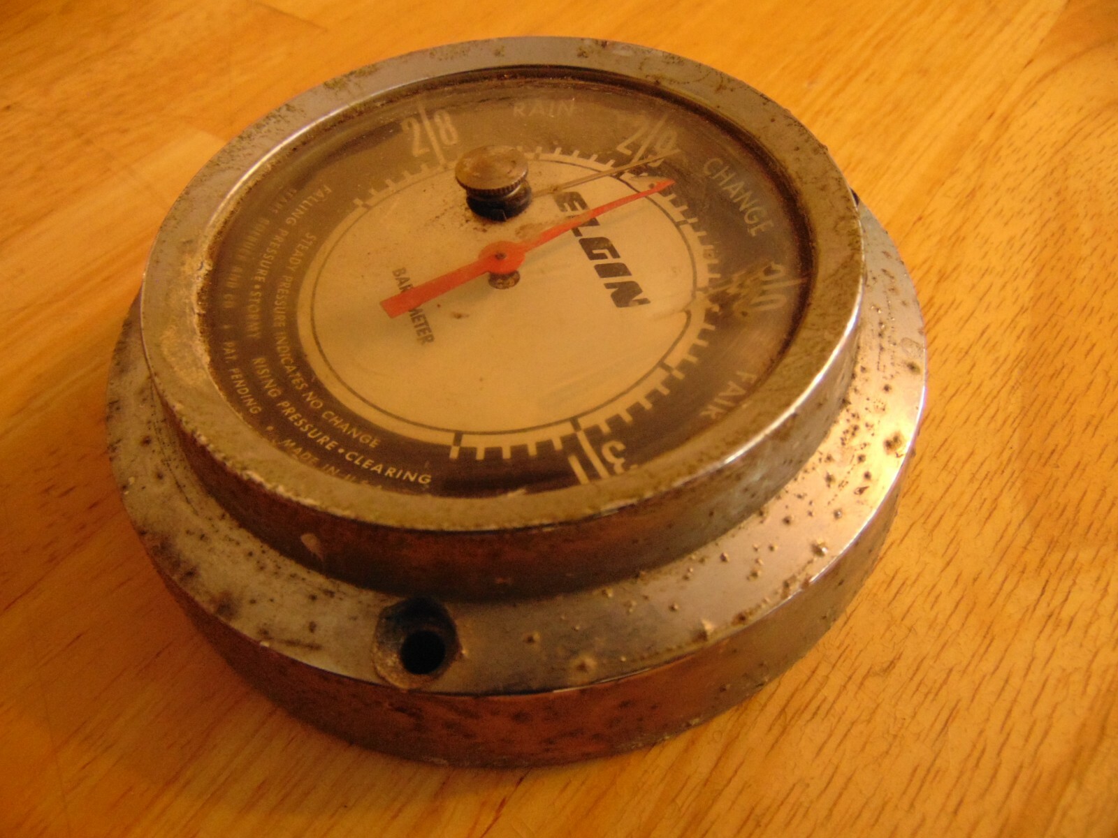 Vintage Elgin Barometer - USA