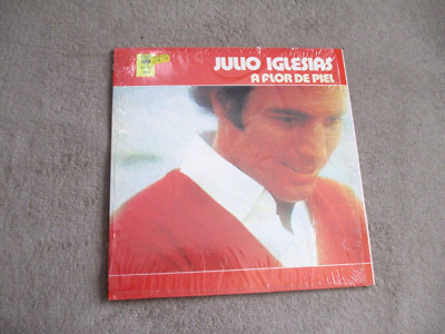 JULIO IGLESIAS A Flor De Piel '80 LP CBS 50308 EX Latin Pop ULTRASONIC Tested