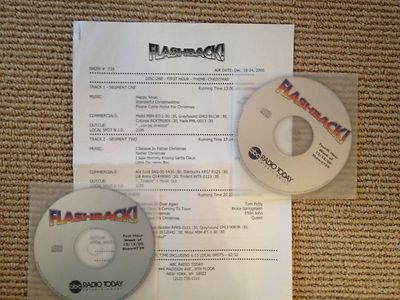 Radio Show: FLASHBACK 2 HR VERSION 9/2/02 PINK FLOYD,STYX,DOORS,PRETENDERS,CREAM