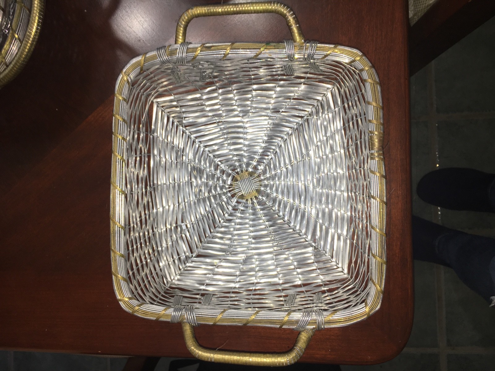 Set of 4 Metal baskets for Kitchen