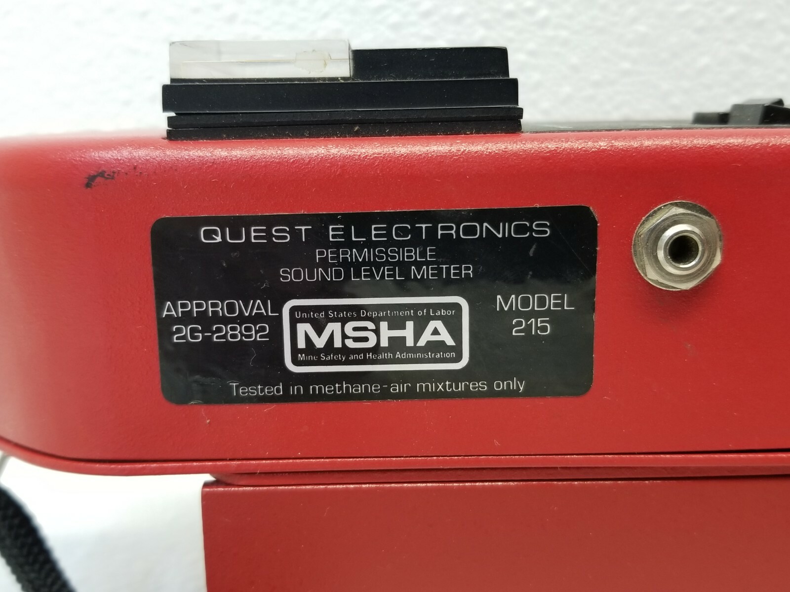 Quest Electronics 215 Sound Level Meter, OB-45 Octave Filter, & A5-1545 Stand