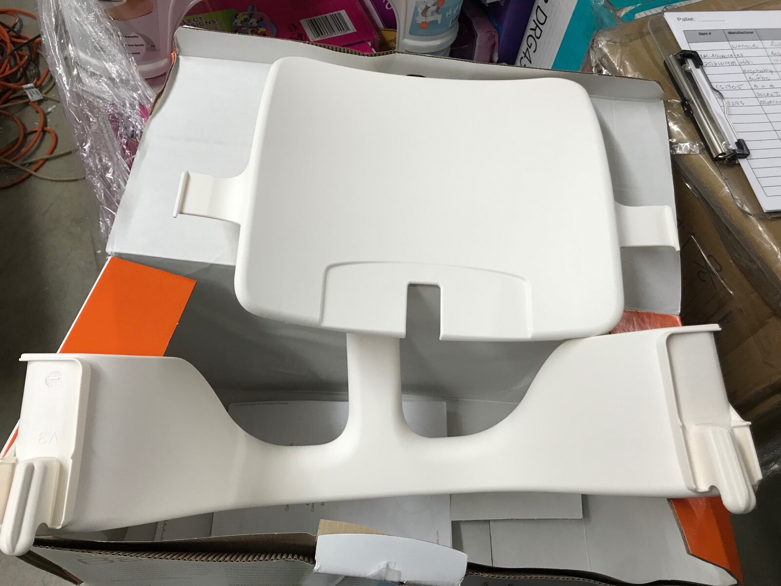 Stokke Tripp Trapp Baby Set in White  / 107