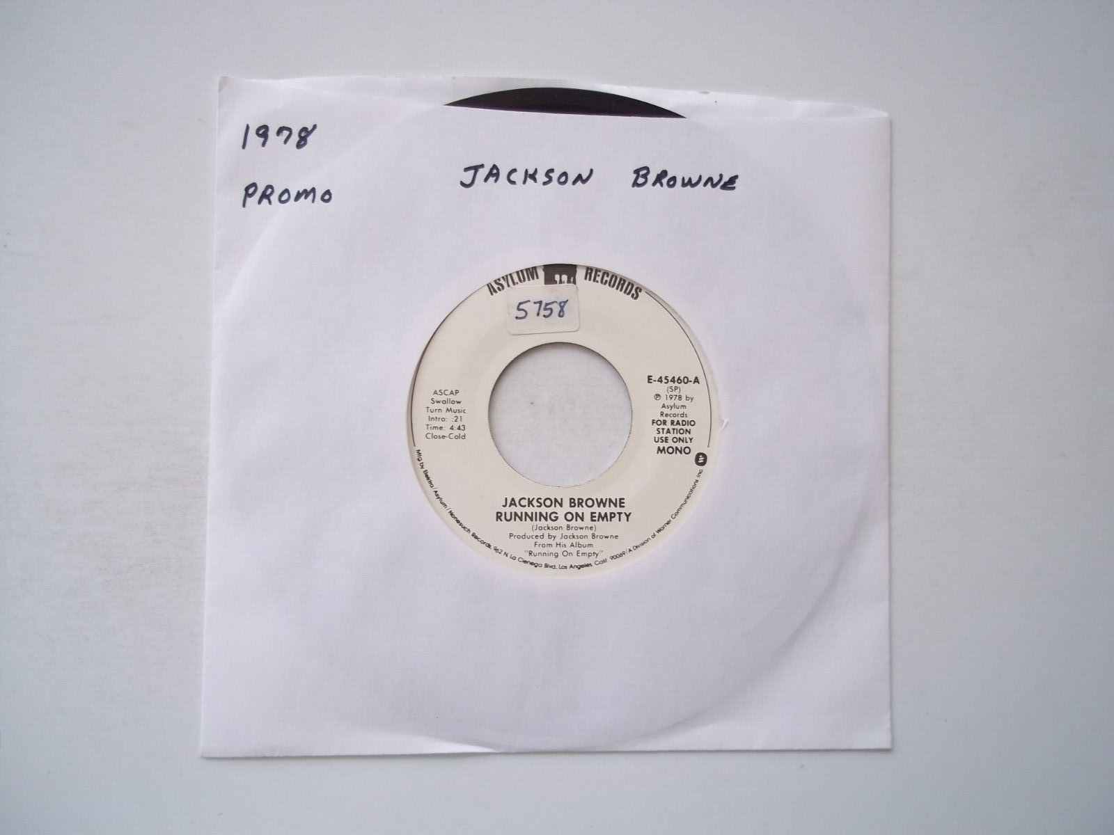 福袋 公式 Jackson Browne SET!!) (RARE 1978 / 1977 洋楽