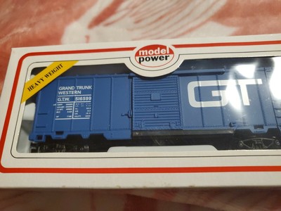MODEL POWER GRAND TRUNK WESTERN TRAIN CAR 516599